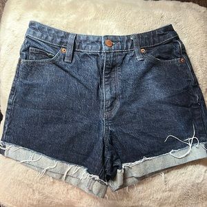 Universal thread dark wash Jean shorts